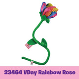 Valentine's Day Plush Rose Assortment Floor Display - 50 Pieces Per Retail Ready Display 88429 KIPP BROTHERS