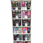 16 oz Travel Mug Assortment Floor Display - 24 Pieces Per Retail Ready Display 88433 NOVELTY INC