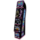 Neon Sign Assortment Floor Display - 16 Pieces Per Retail Ready Display 88462 NOVELTY INC