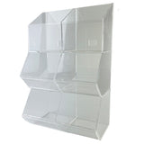 Merchandising Fixture - Six Bin Acrylic Display ONLY 967780