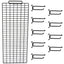 ITEM NUMBER 968550 - ADJUSTABLE COMPONENT RACK WITH 9 PEGS