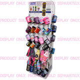 Merchandising Fixture - Corrugated Neoprene Can and Cooler Floor Display ONLY 972390