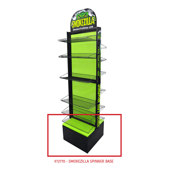 ITEM NUMBER 972770 - SMOKEZILLA SPINNER FD BASE - Display Only