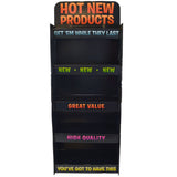 Merchandising Fixture - Corrugated 2' Novelty Floor Display ONLY 972900B