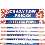Merchandising Fixture - 3' Merchandising 7 Sign Set 974630