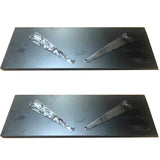 Merchandising Fixture - Food City Wood Shelf with Brackets ONLY 975120