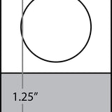 Merchandising Fixture - Adhesive Hang Tabs Sheet 975230