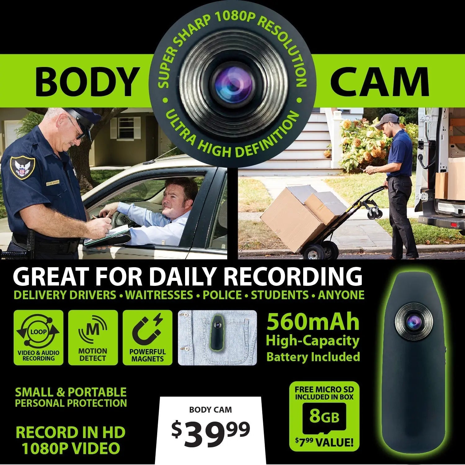 Camera Assortment Floor Display - 20 Pieces Per Retail Ready Display 88449 GADGET GEAR