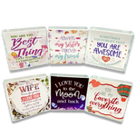 Inspirational Glass Keepsake - 6 Pieces Per Retail Ready Display 23574 KIPP BROTHERS