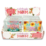 Mother's Day Glass Keepsake - 6 Pieces Per Retail Ready Display 23573