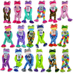 Plush Long Arm Frog Assortment Floor Display - 24 Pieces Per Retail Ready Display 88416 KIPP BROTHERS