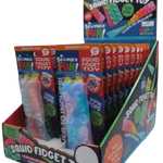 Fidget Pop Sensory Squid Toy - 24 Pieces Per Retail Ready Display 23264 KIPP BROTHERS