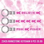Breast Cancer Awareness Pink Assortment Floor Display - 117 Pieces Per Retail Ready Display 88417 NOVELTY INC