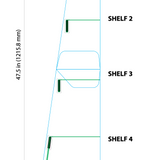 Merchandising Fixture - Corrugated Smokezilla Floor Display ONLY 974760