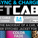 10FT Charging Cable Refill Kit Fashion Assortment - 36 Pieces Per Pack 88386