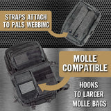 Molle Small Compartment Pouch- 6 Pieces Per Display 23795