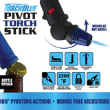 Pivot Head Torch Stick with Clip Strip Merchandising - 6 Pieces Per Retail Ready Display 23280M
