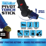 Pivot Head Torch Stick with Hang Strip Merchandising - 6 Pieces Per Retail Ready Display 23280MS
