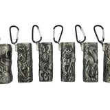 Metal Mystic Cigarette Saver with Carabineer- 6 Pieces Per Retail Ready Display 22564 SMOKEZILLA