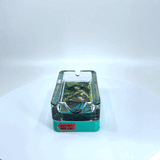 Glass Ashtray with LED Light-Up Design - 6 Per Retail Ready Display 30028