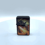 Metal Flip Top Pipe Torch Lighter - 12 Pieces Per Retail Ready Display 26669