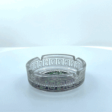 Glow in The Dark Glass Ashtray - 6 Pieces Per Retail Ready Display 23032