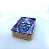 Metal Roll Tray with Magnetic Storage Box- 6 Pieces Per Retail Ready Display 22099
