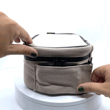 Smell Proof Canvas Lock Bag with Roll Tray - 4 Pieces Per Retail Ready Display 22150 SMOKEZILLA