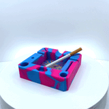 WHOLESALE SILICONE ASHTRAY 6 PIECES PER DISPLAY 23163