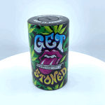 Printed Vacuum Jar Container 6 Pieces Per Retail Ready Display 30037 SPICY ZILLA