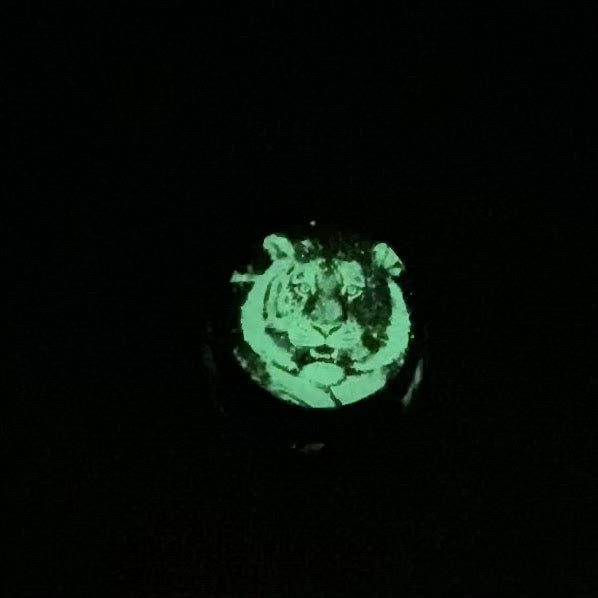 Glow in the Dark Glass Storage Jar Video