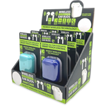 Wireless Earbuds with Case - 6 Pieces Per Retail Ready Display 23635 GADGET GEAR