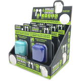 Wireless Earbuds with Case - 6 Pieces Per Retail Ready Display 23635 GADGET GEAR