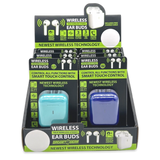 Wireless Earbuds with Case - 6 Pieces Per Retail Ready Display 23635 GADGET GEAR