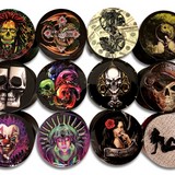 Metal and Plastic Magnetic Grinder - 12 Pieces Per Retail Ready Display 22923
