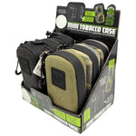 Canvas Tobacco Mini Case with Zipper - 6 Pieces Per Retail Ready Display 23293 SMOKEZILLA