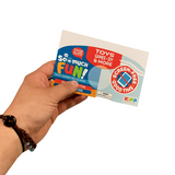 Merchandising Fixture-  So Much Fun Blank Toy Bin Cards Kit 975700