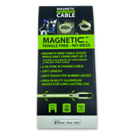 Charging Cable Magnetic Assortment 10FT - 6 Pieces Per Retail Ready Display 88414 GADGET GEAR