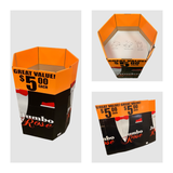 Merchandising Fixture - Corrugated Jumbo Rose Base Floor Display ONLY 963060