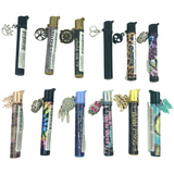 WHOLESALE THIN TUBE CHARM LIGHTER 12 PIECES PER DISPLAY 41427