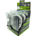 Charging Cable Magnetic Assortment 10FT - 6 Pieces Per Retail Ready Display 88414 GADGET GEAR